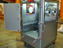 UKAEA- Drum filling cubicle