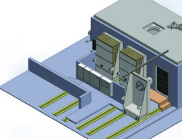 Hot Cell Waste Posting Chute